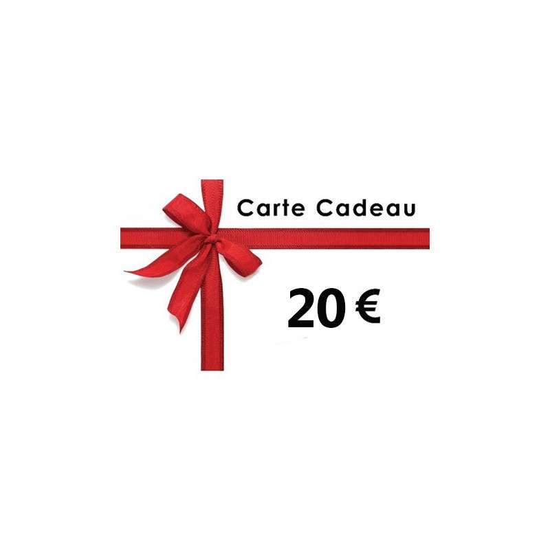 Carte cadeau 20 €
